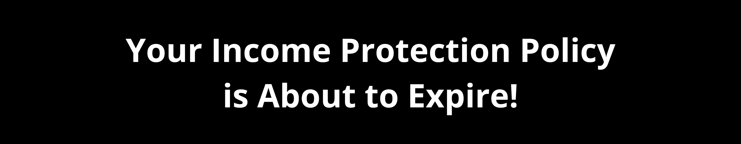 Income Protection - Petersen income protection